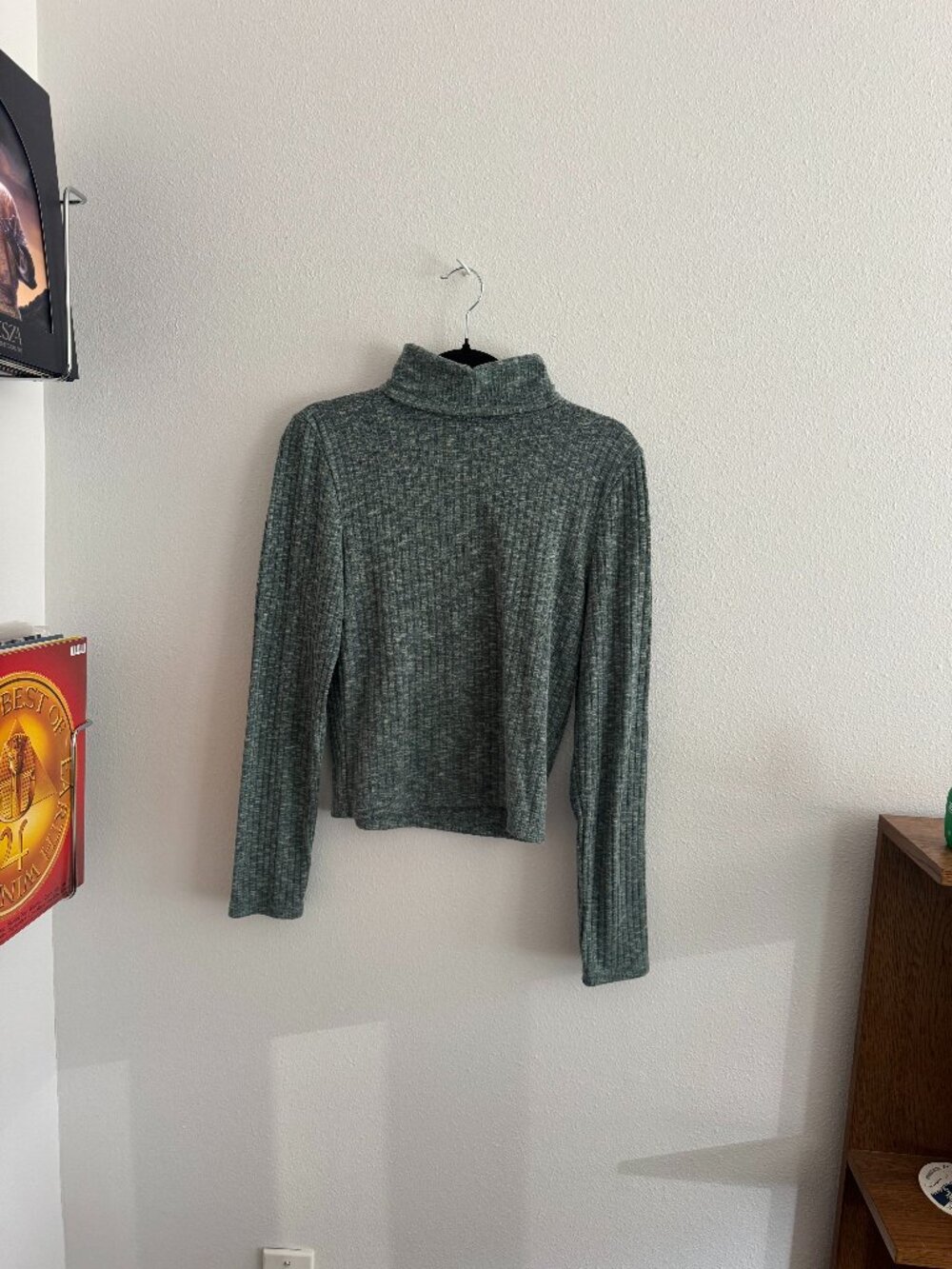 Madewell Ribbed Turtleneck Long-Sleeve Tee